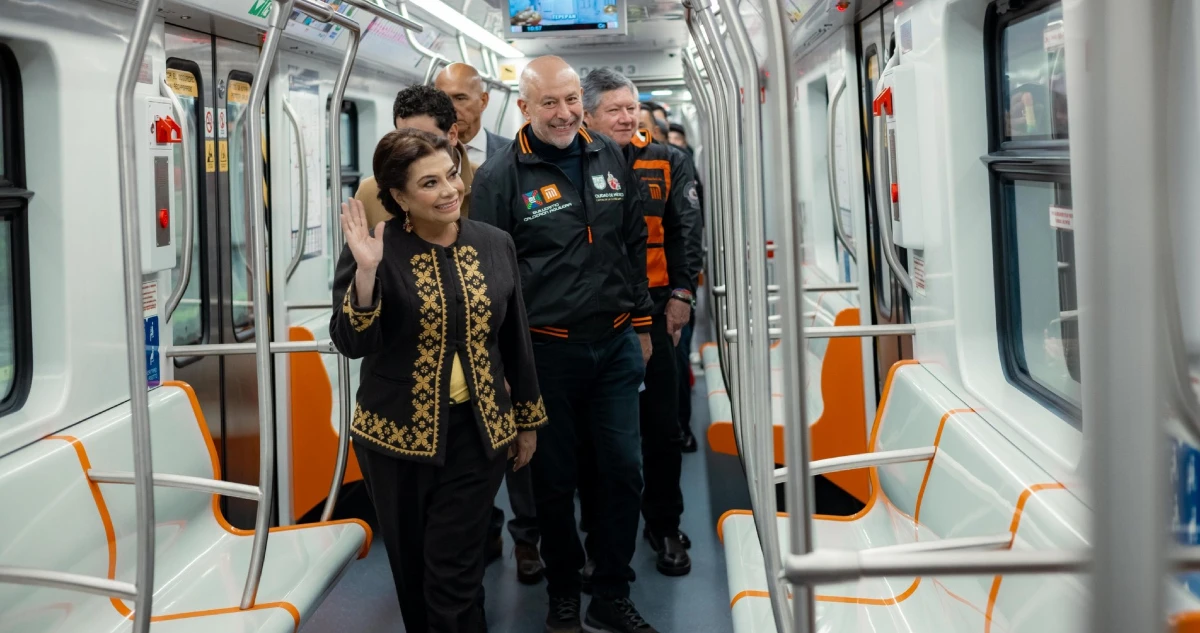 Clara Brugada prevé reapertura total de la Línea 1 del Metro a mediados de noviembre