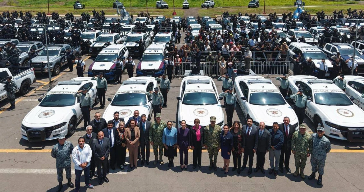 Sheinbaum presenta Mando Unificado de la Zona Oriente en 11 municipios del Edomex
