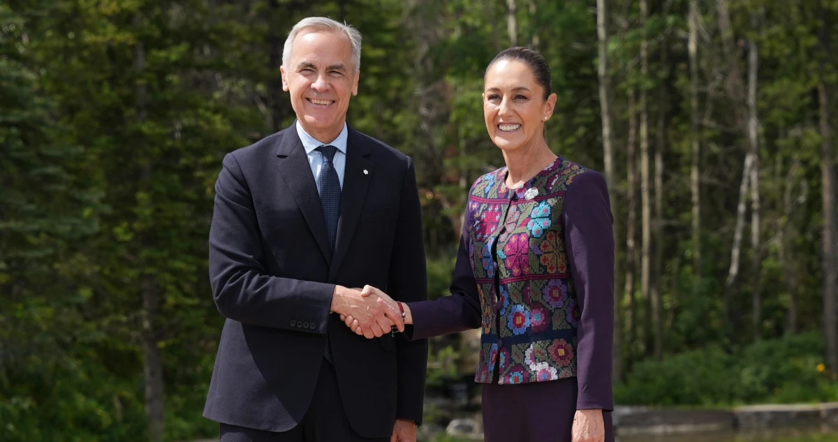 El Primer Ministro canadiense da la bienvenida a Claudia; alista su mensaje para G7