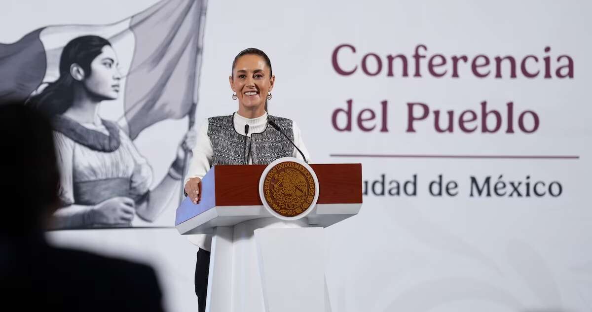 Claudia responde a EU: “No está sobre la mesa, ni sobre la silla, ni sobre el piso”