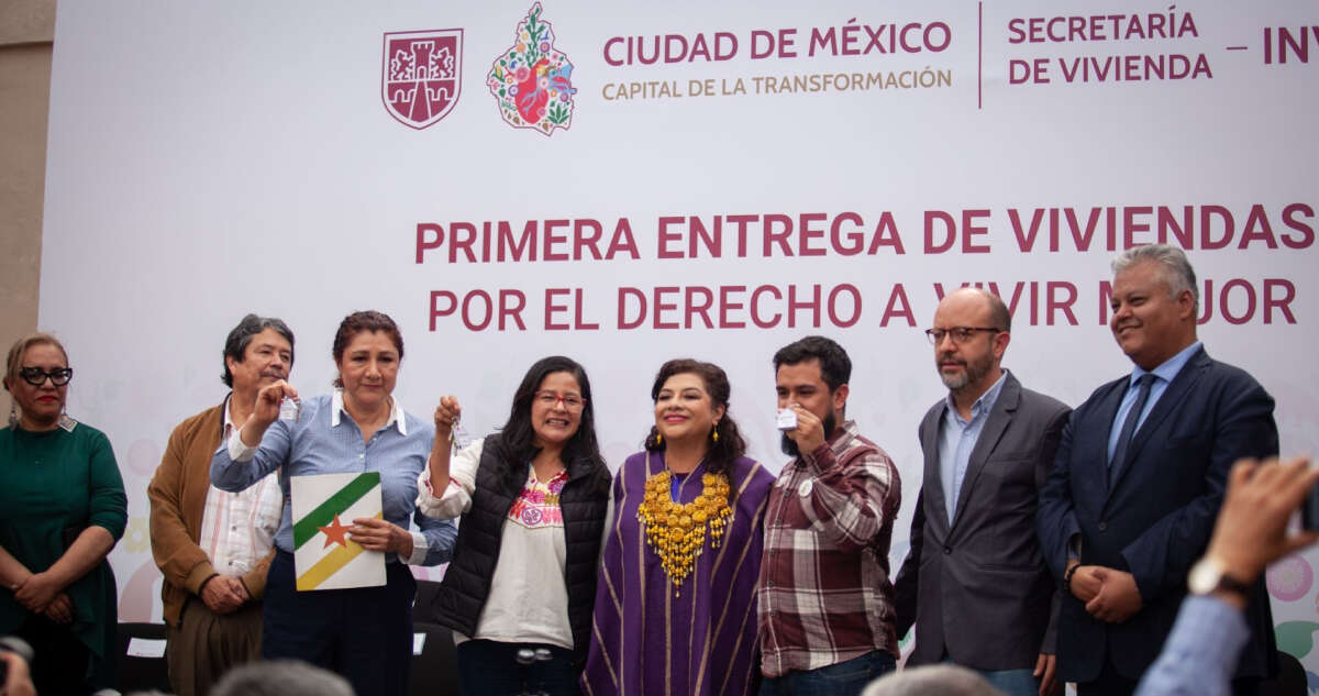 Clara Brugada anuncia que la CdMx invertirá 10 mil mdp en vivienda social para 2025