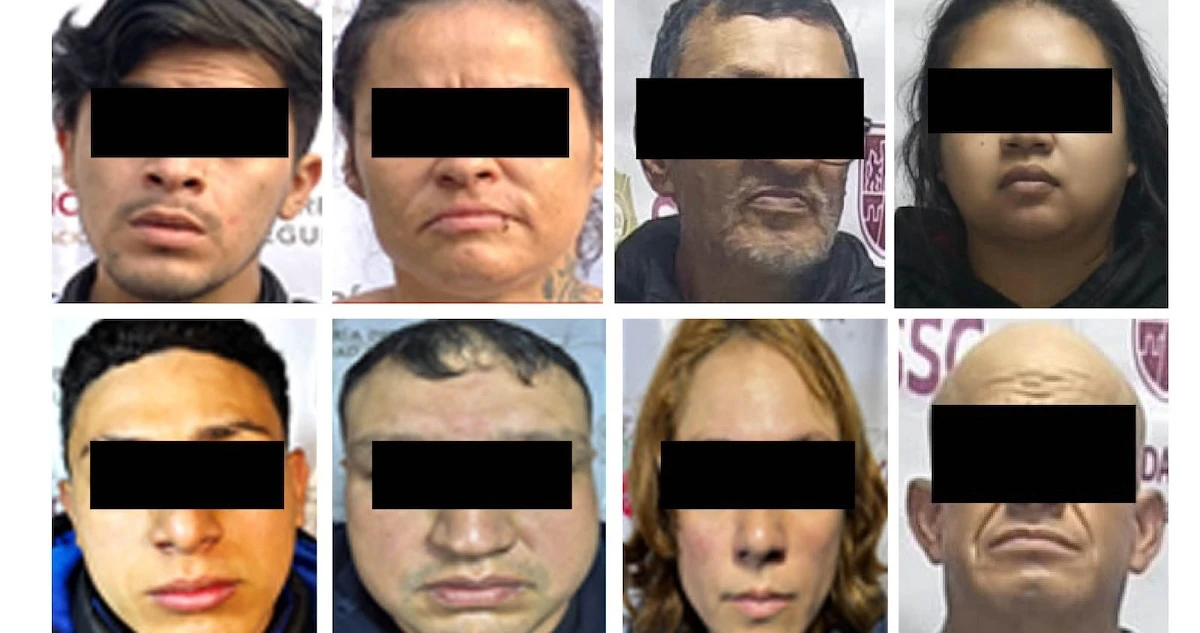 La SSC-CdMx realiza cateos en Azcapotzalco; detiene a 8 y asegura 900 dosis de droga