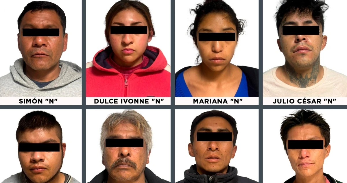 Trancazo al narco en el Edomex: capturan a 8 presuntos integrantes de célula del CJNG