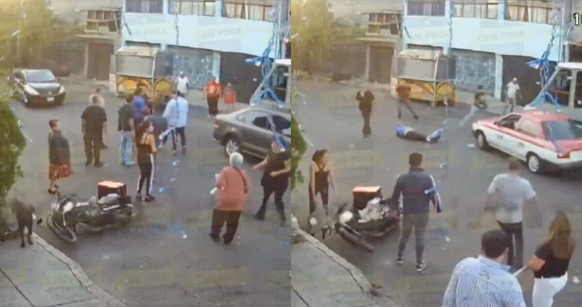 VIDEO FUERTE ¬ Taxistas atropellan y matan a adulto mayor en Coyoacán; detienen a uno