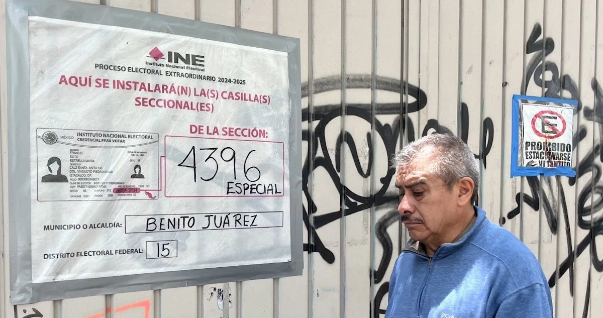 CRÓNICA ¬ La Benito Juárez, bastión del PAN, vive la elección judicial sin entusiasmo