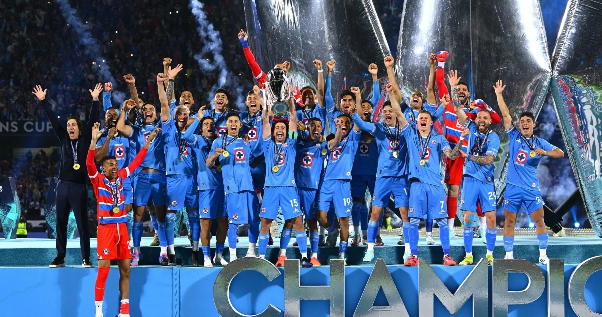 Cruz Azul vence 5-0 al Whitecaps y se convierte en campeón de la Concachampions