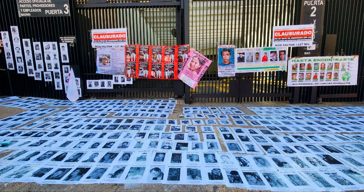 Familiares de desaparecidos protestan frente al Senado; exigen que el Gobierno actúe