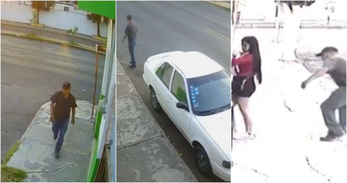 VIDEO ¬ Hombre muerde el glúteo de una mujer en Guanajuato; autoridades lo buscan