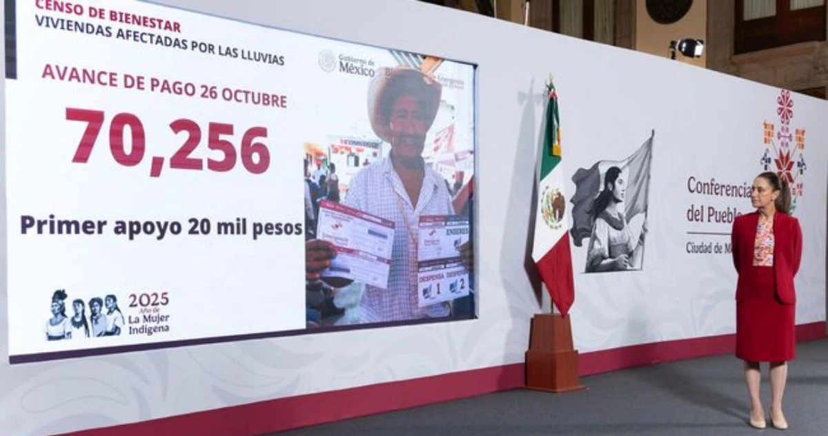 Más caminos libres, luz al 100% y 70 mil 256 apoyos: así avanza atención por lluvias