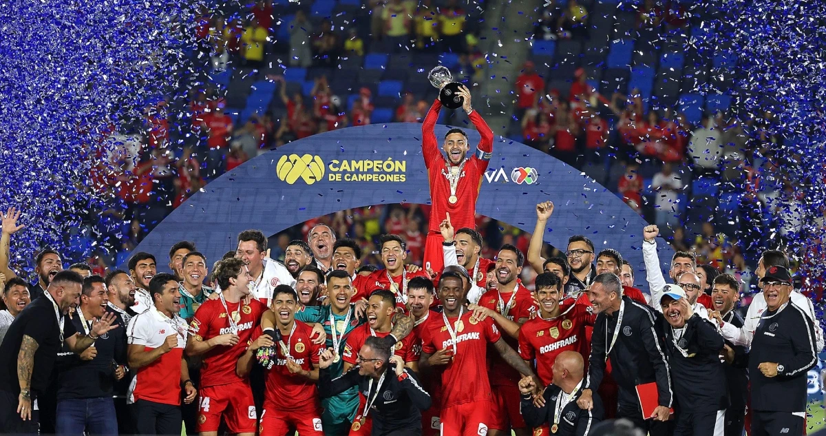 Toluca se impone al América y conquista título de Campeón de Campeones de la Liga Mx