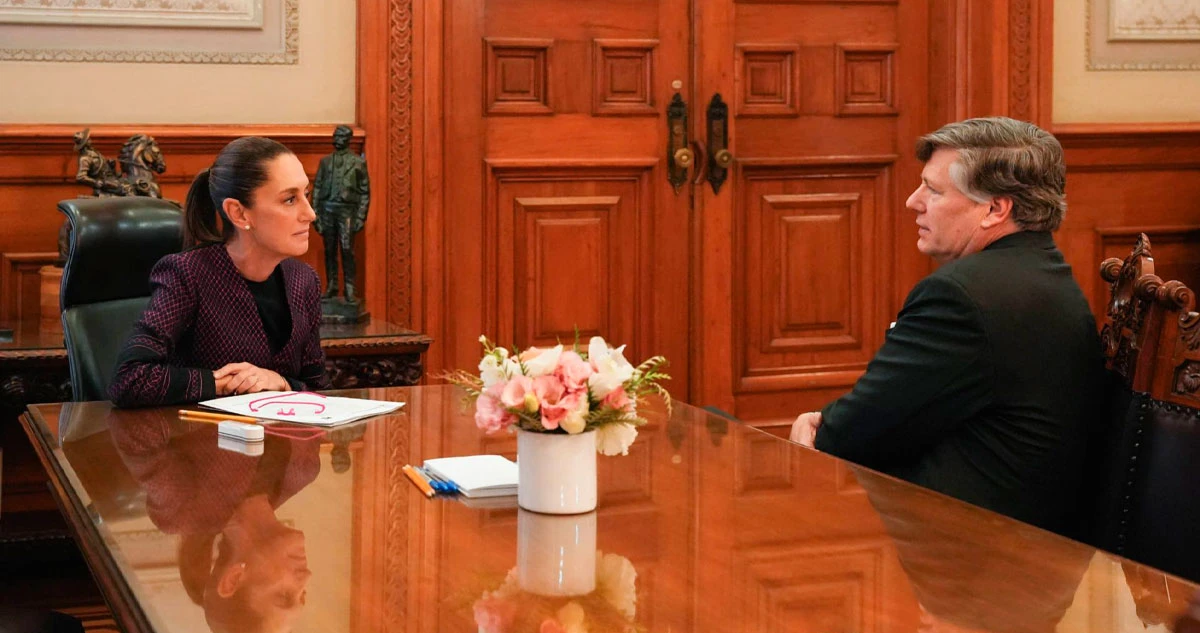 Sheinbaum expone a Landau su rechazo a las redadas; dañarán economía de EU, advierte