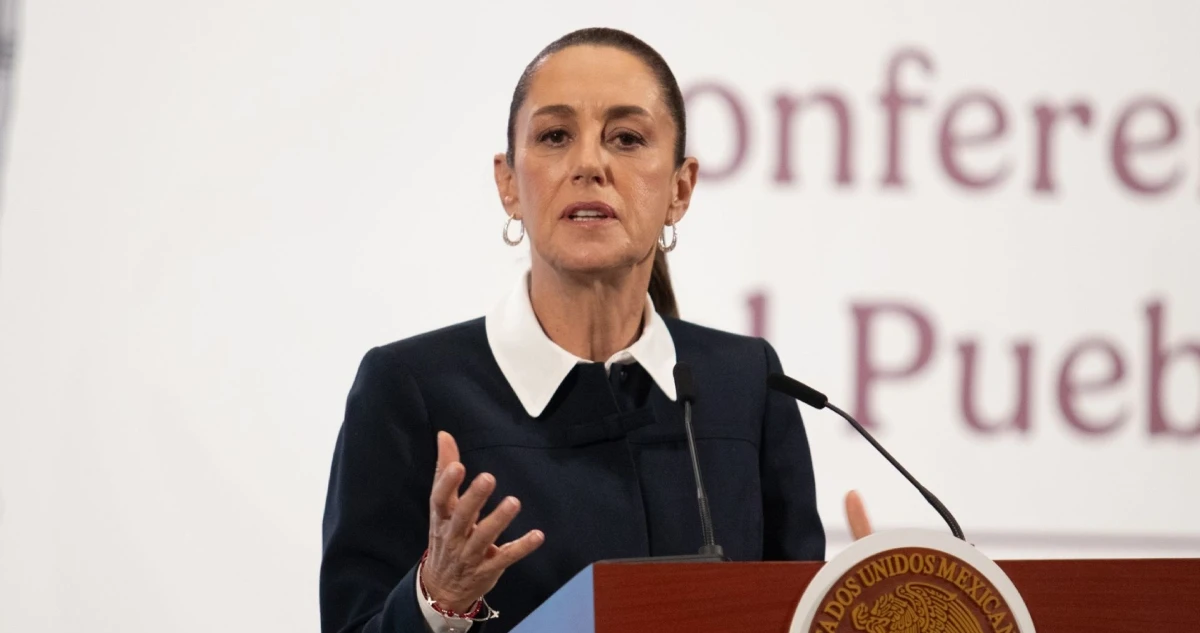 Claudia reclama el arancel de Trump; dice que importamos más acero del que exportamos