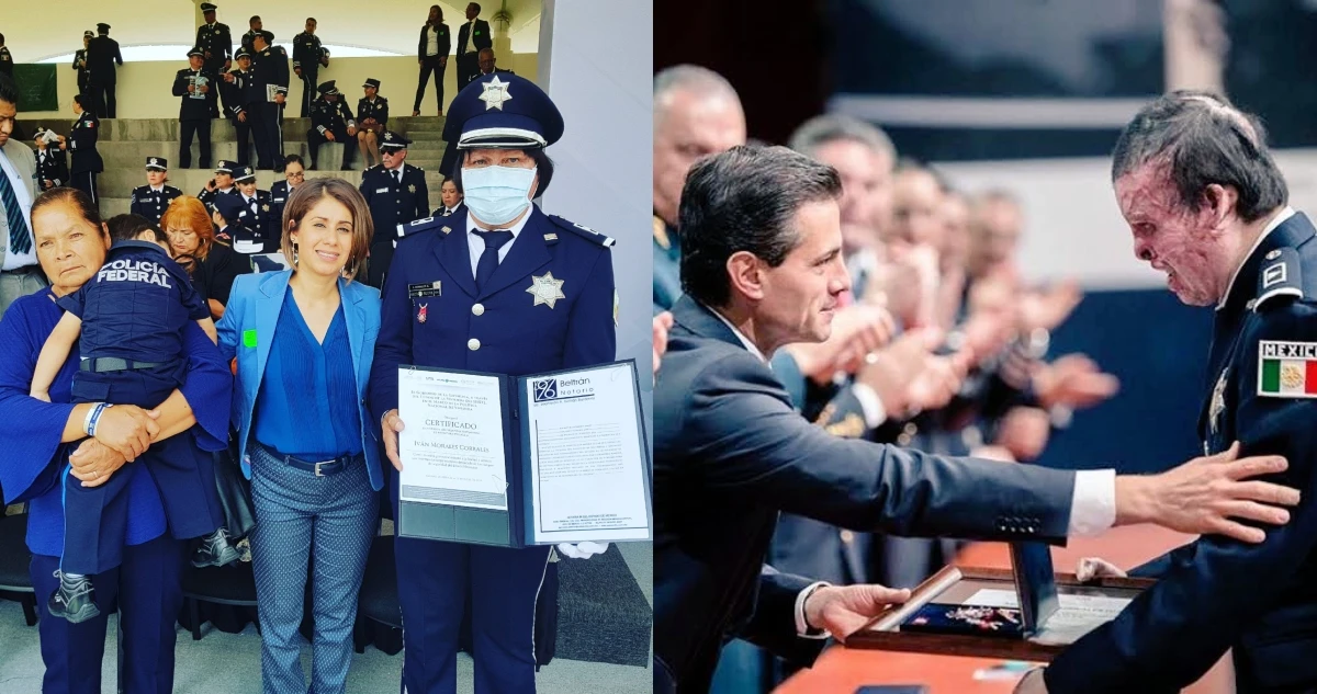 Iván Morales, oficial herido en operativo para capturar a 
