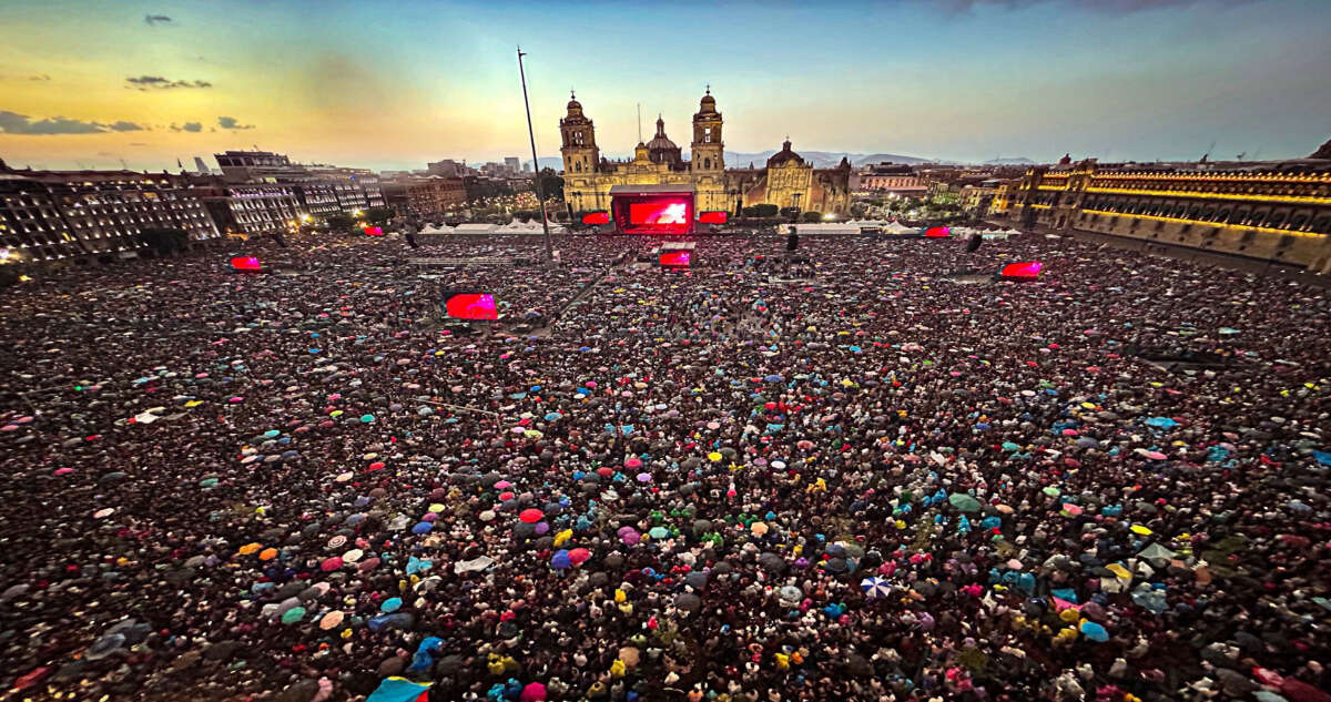 De Silvio a Juanga: los conciertos gratuitos en el Zócalo forman su propia tradición