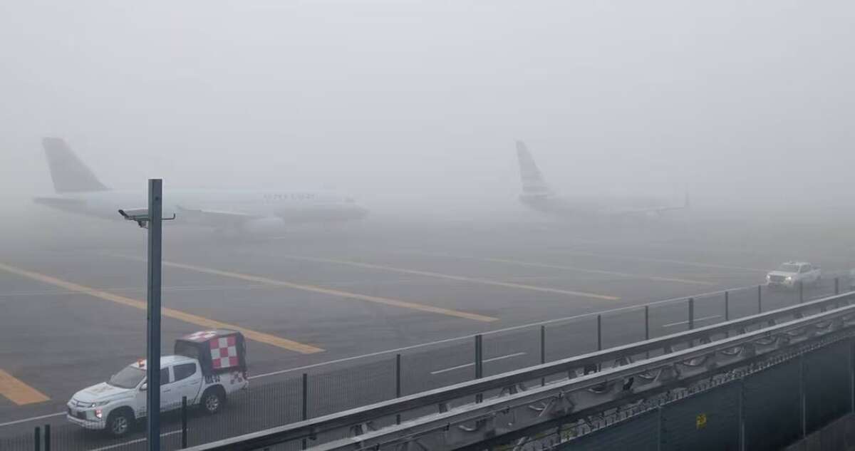 Bancos de niebla afectan las operaciones del AICM, AIFA y del Aeropuerto de Toluca