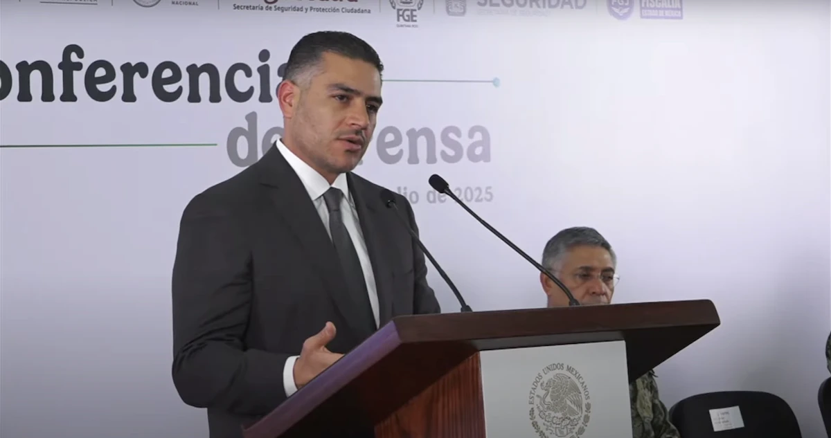 Harfuch confirma detención del sobrino de Bermúdez; no está ligado con 