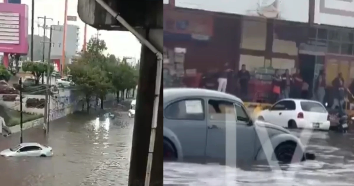 Lluvias provocan inundaciones en el Edomex; coordinan acciones en favor de Chalco