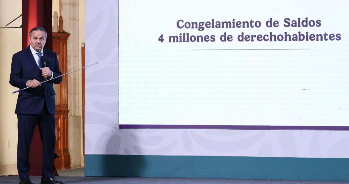 Oropeza informa que Infonavit ampliará el congelamiento de 800 mil créditos en 2025