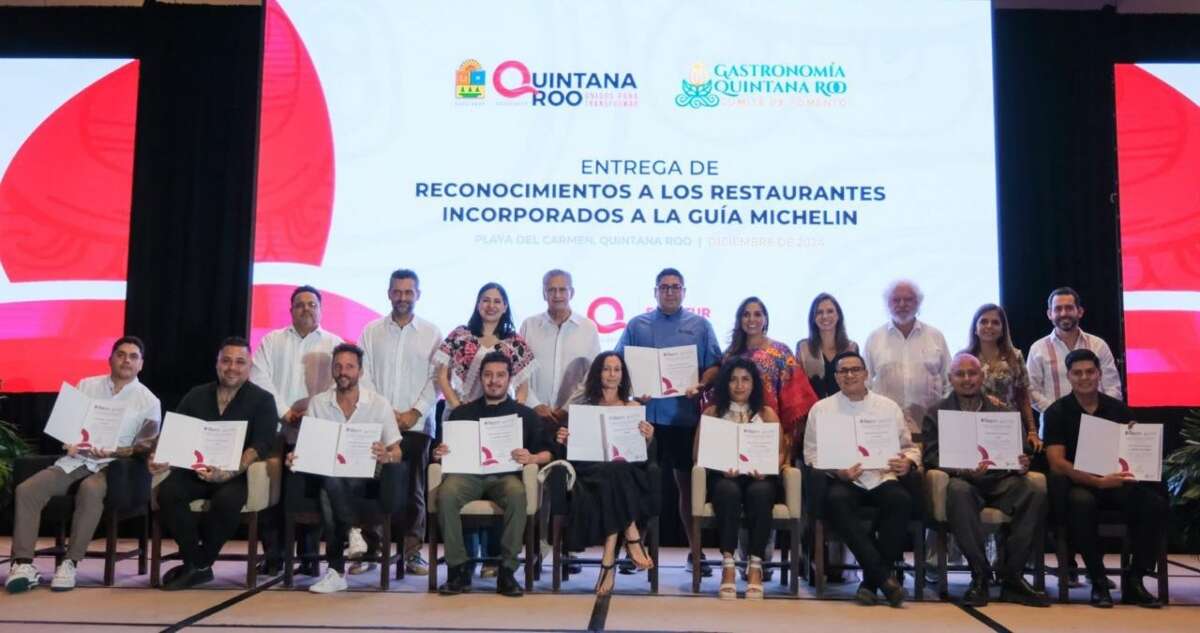 La gastronomía de Quintana Roo brilla con 3 estrellas Michelin y más reconocimientos