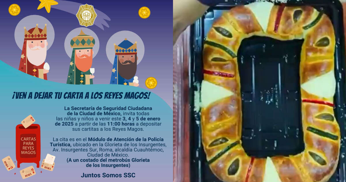 SSC invita a convivir con Melchor, Gaspar y Baltasar, y vende roscas hechas por reos