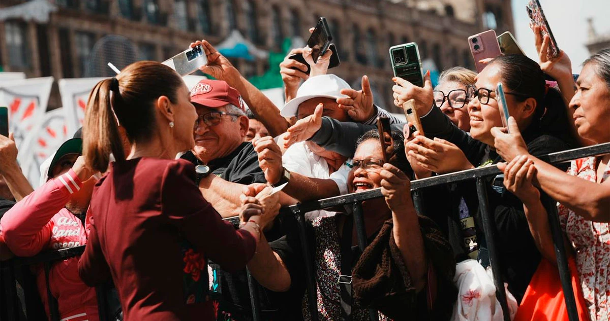 SONDEO ¬ Gente celebra firmeza de CSP ante Trump, pero exige un Morena sin corrupción
