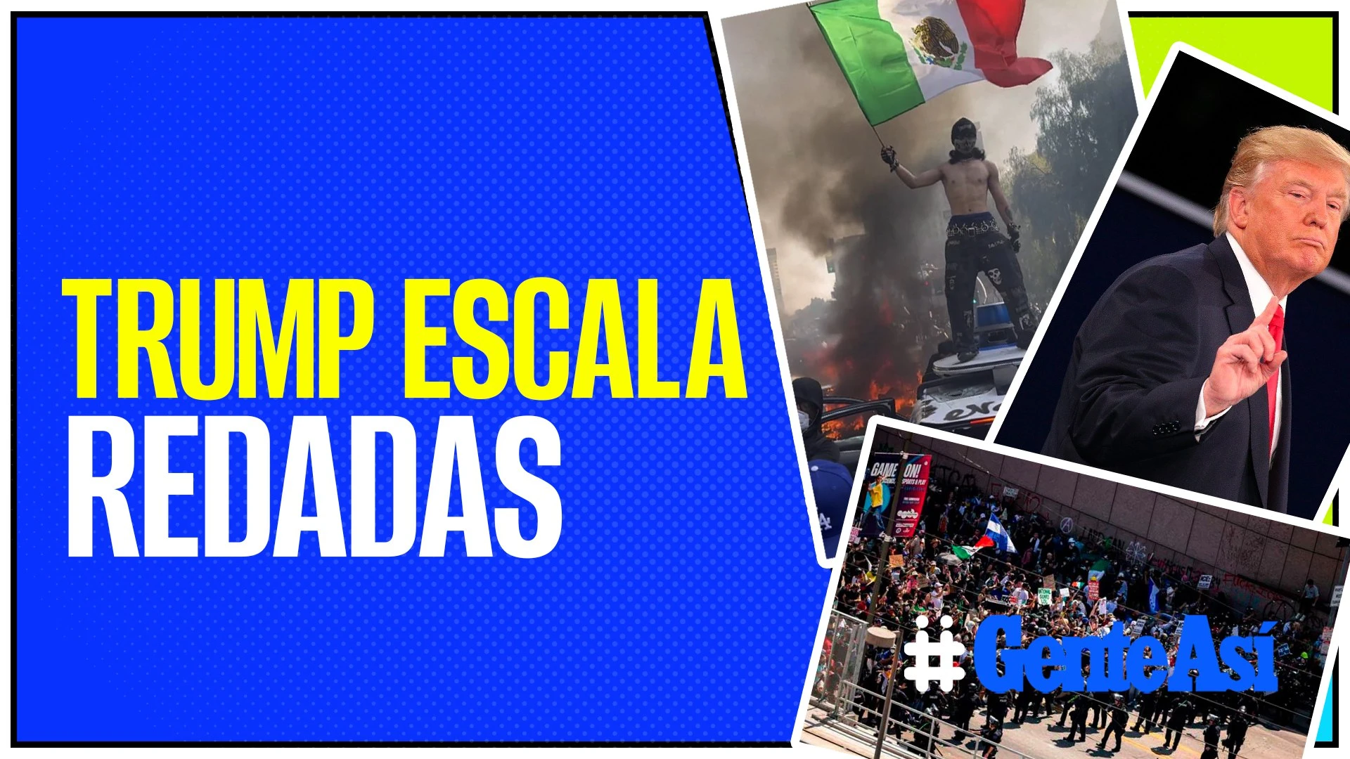 #GenteAsí ¬ Donald Trump escala las tácticas antimigrantes con redadas militarizadas