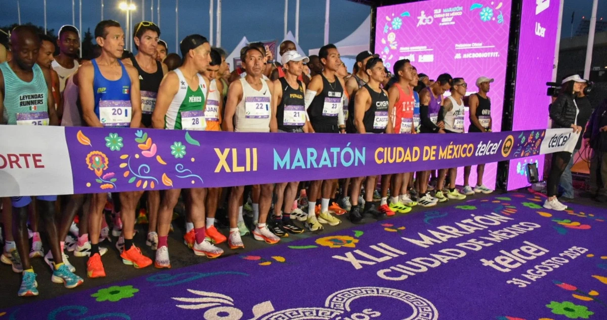 Dos etíopes conquistan el Maratón de la CdMx 2025; participaron 30 mil corredores