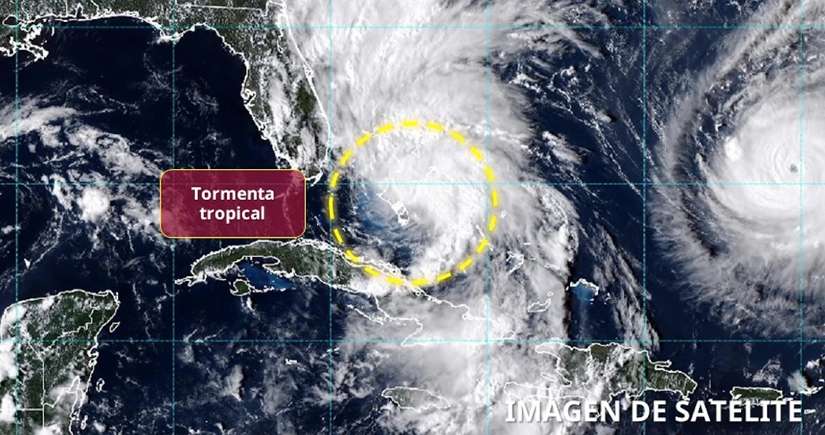 La tormenta tropical 