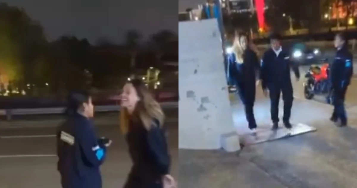 Nuevo VIDEO muestra a la argentina Ximena Pichel insultando a guardia de seguridad