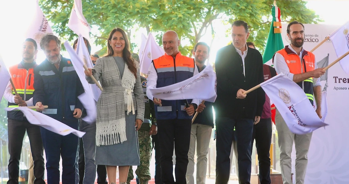 La SICT da el banderazo de inicio a la construcción del Tren Querétaro-Irapuato