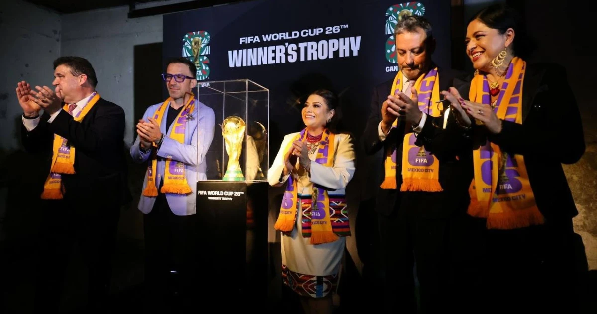 Clara Brugada prende reloj para el Mundial 2026 en CdMx y anuncia actividades