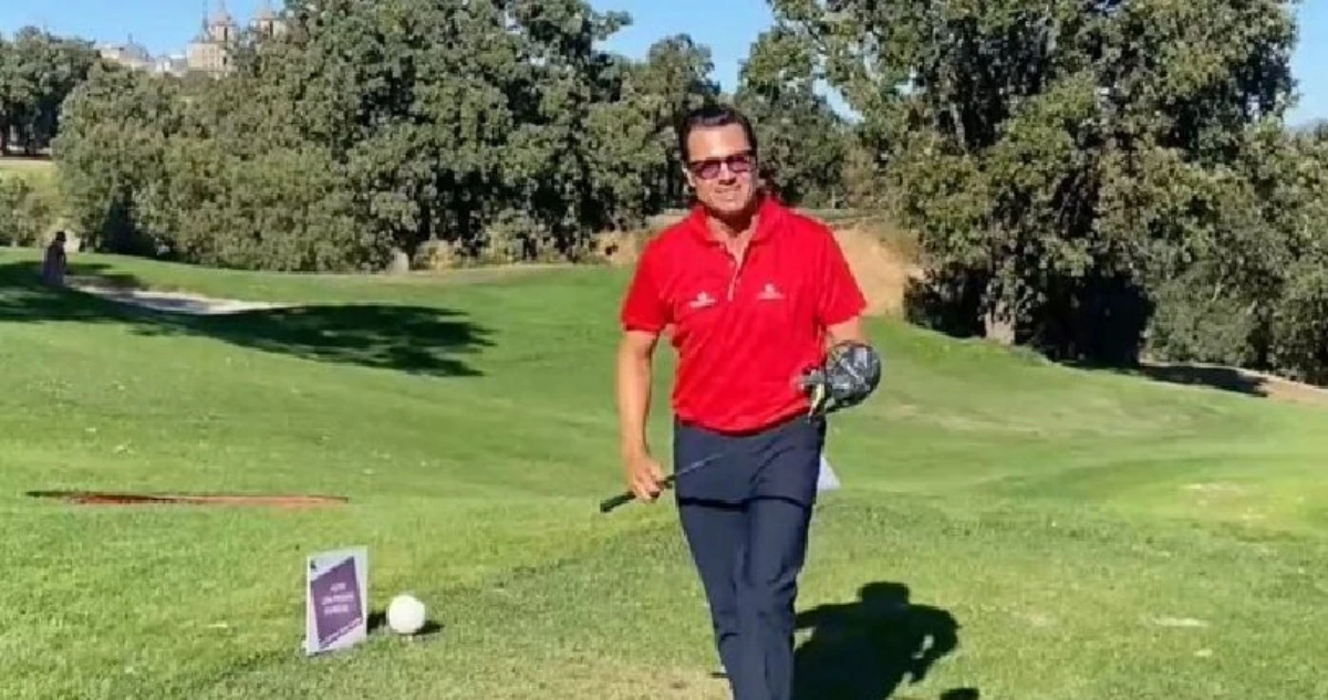 ¡Viva la vida! Peña Nieto juega golf, su deporte favorito, en lujoso club de Madrid