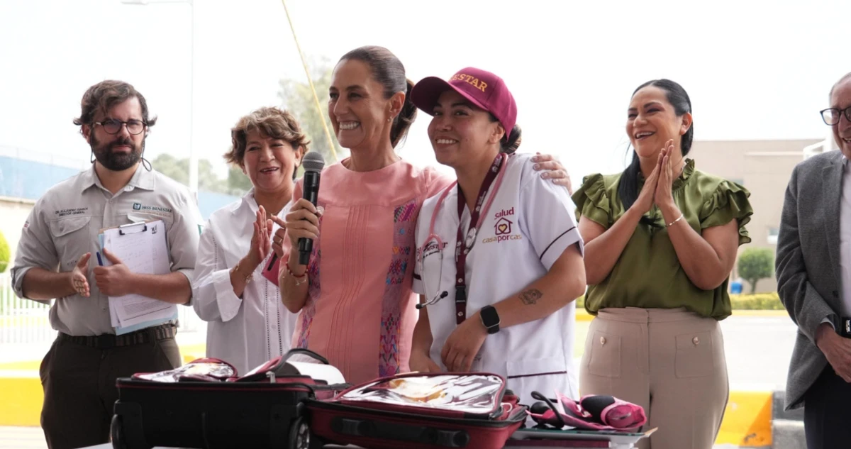 Claudia Sheinbaum arranca en el Edomex su tercera gira nacional dedicada a la salud