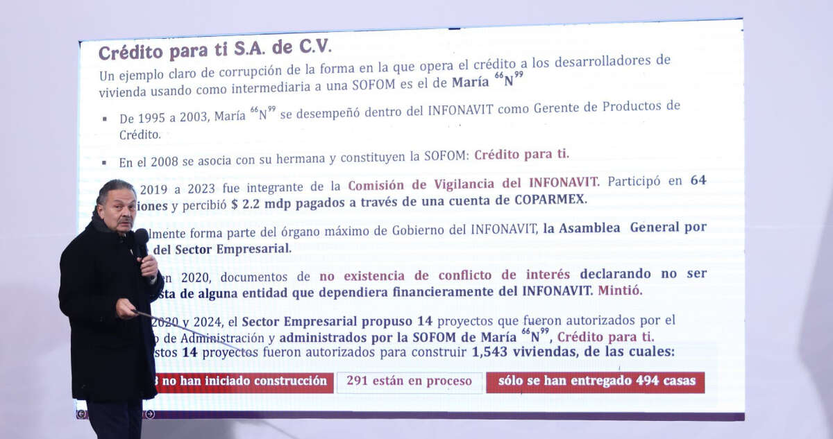 La podredumbre de Infonavit llegará a FGR; Gobierno de Sheinbaum presenta denuncias