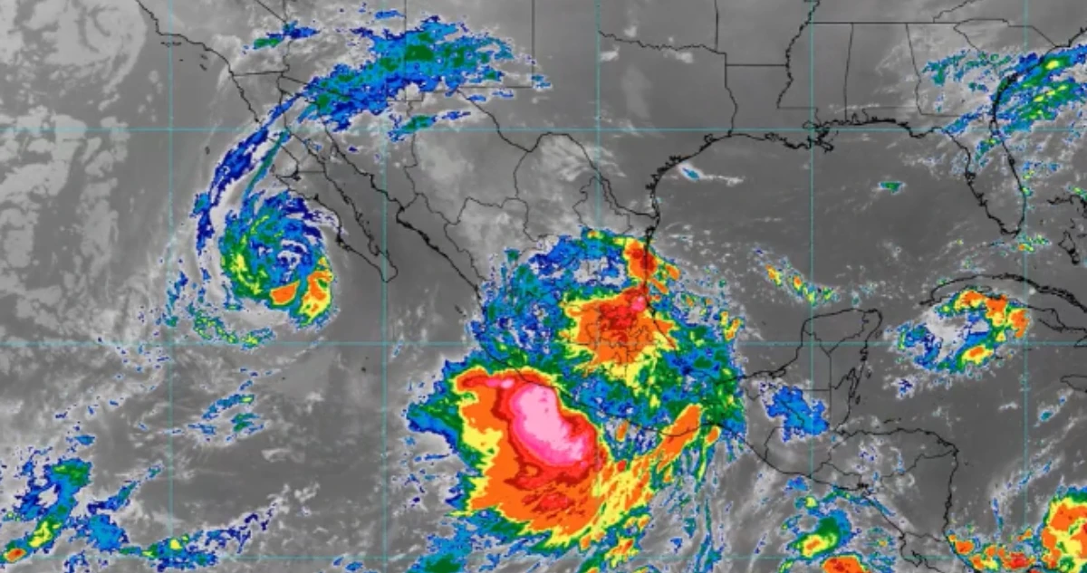 La depresión tropical 