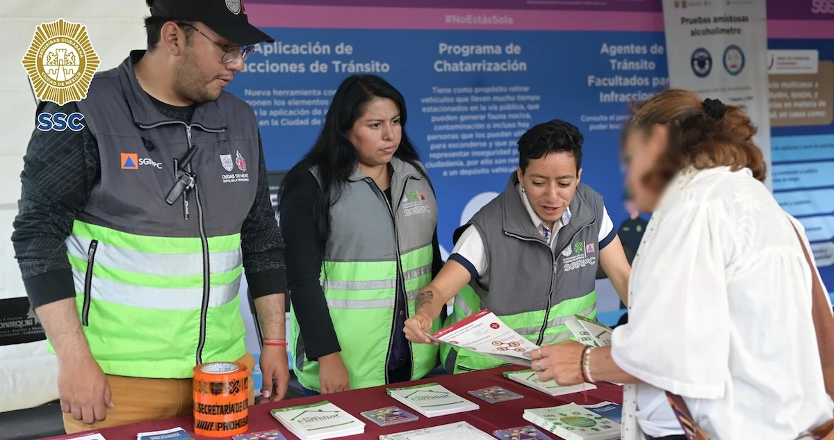 La SSC-CdMx inaugura feria comercial contra robo de autos. Aquí detalles del evento
