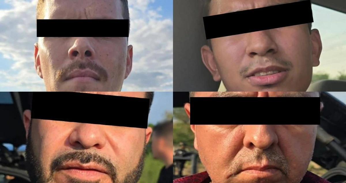 Cuatro presuntos integrantes de Fuerzas Especiales Avendaño son detenidos en Sinaloa