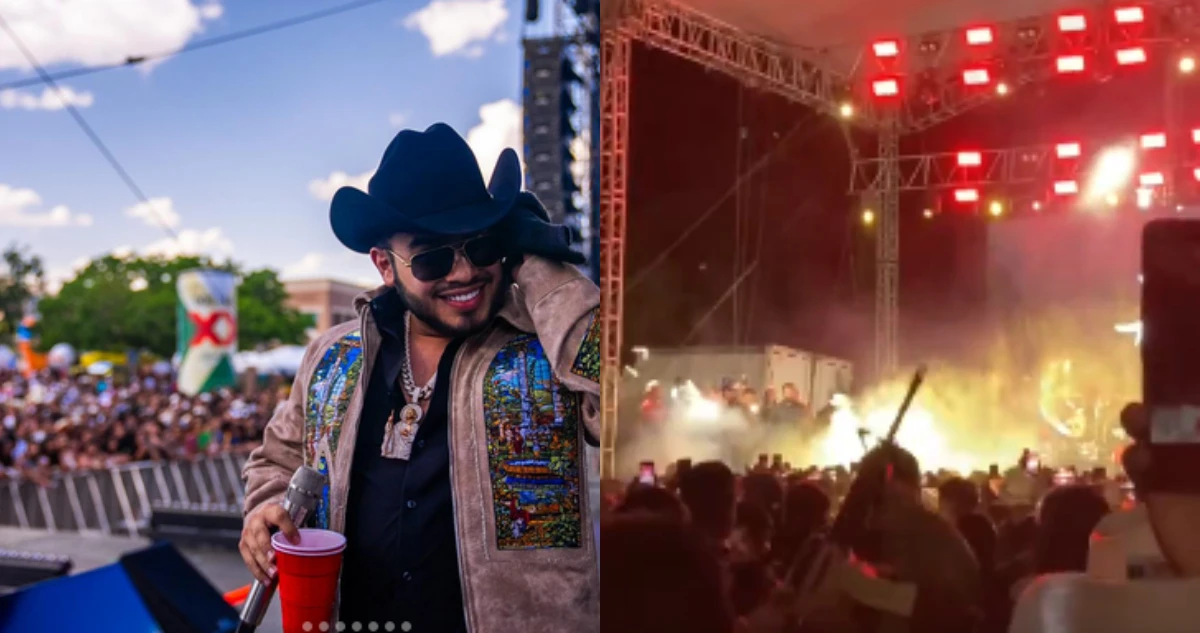 VIDEO ¬ Hombre tira balazos al aire en concierto de Tito Torbellino Jr. en Guanajuato