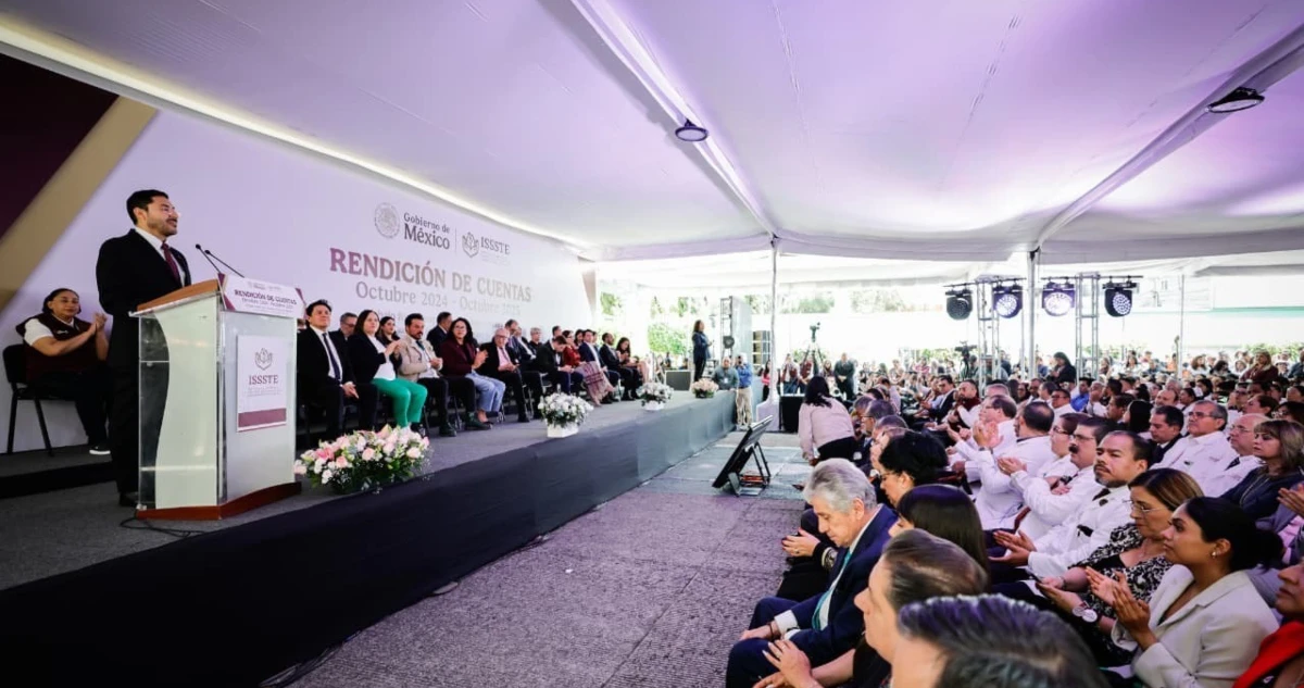 Martí Batres destaca 100 logros para la transformación del ISSSTE a un año de gestión