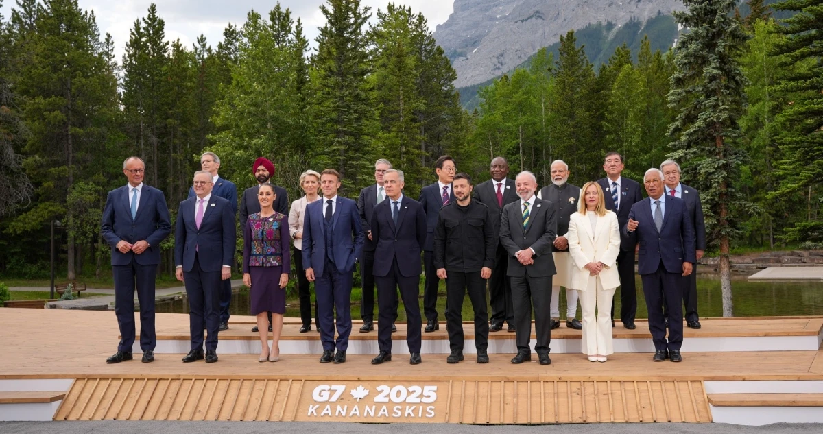 Sheinbaum pone la migración en la mesa durante el G7: 
