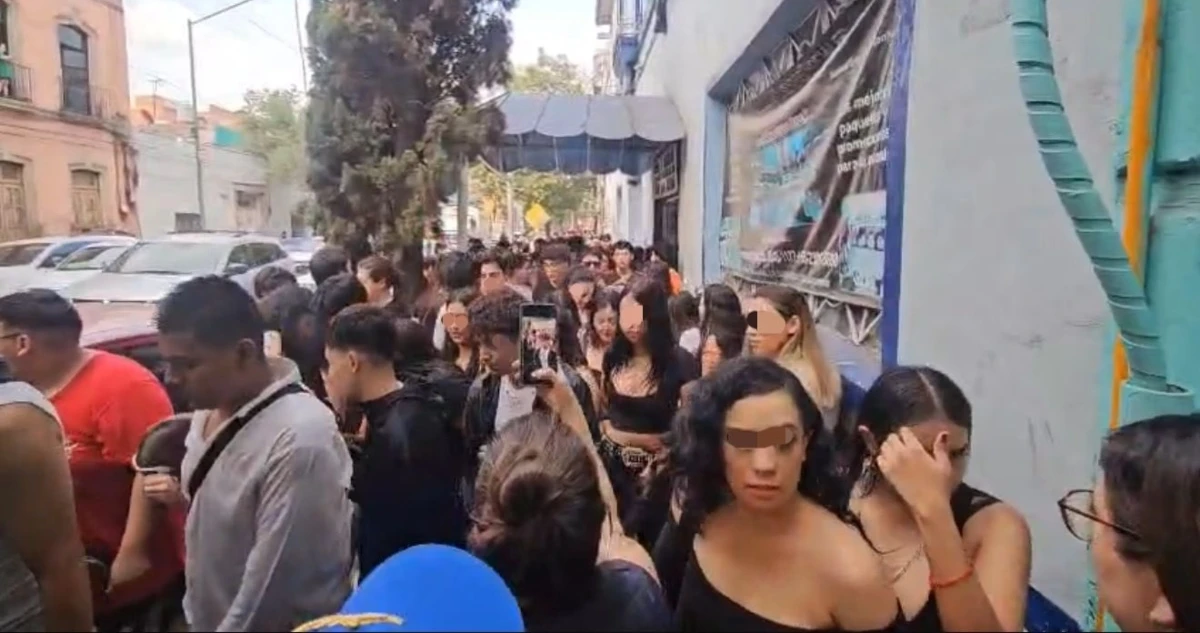 Fiesta clandestina con mil jóvenes acaba con cuatro menores intoxicados en CdMx