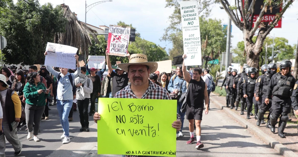 La Embajada estadounidense alerta a sus ciudadanos por marcha contra gentrificación
