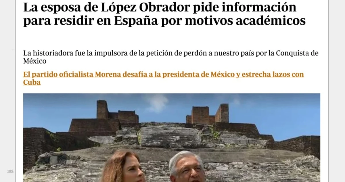 Gutiérrez Müller no ha aplicado por la ciudadanía de España pero la quiere, dice ABC