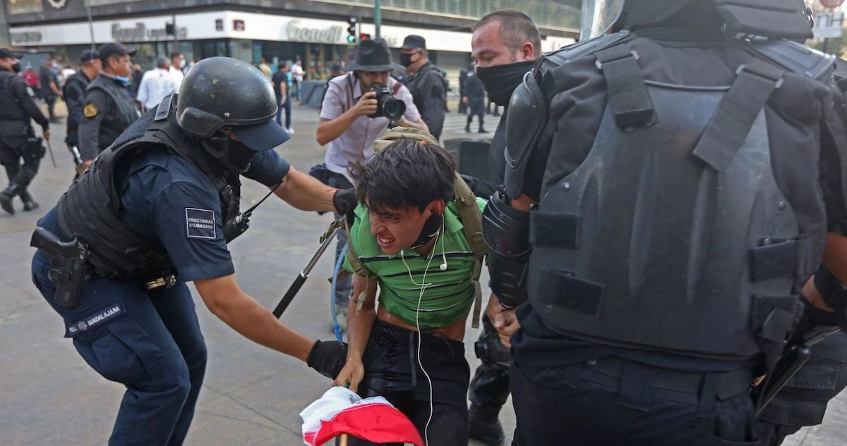 2020: La Policía de Alfaro levantó jóvenes, acusó infiltrados y se optó por impunidad