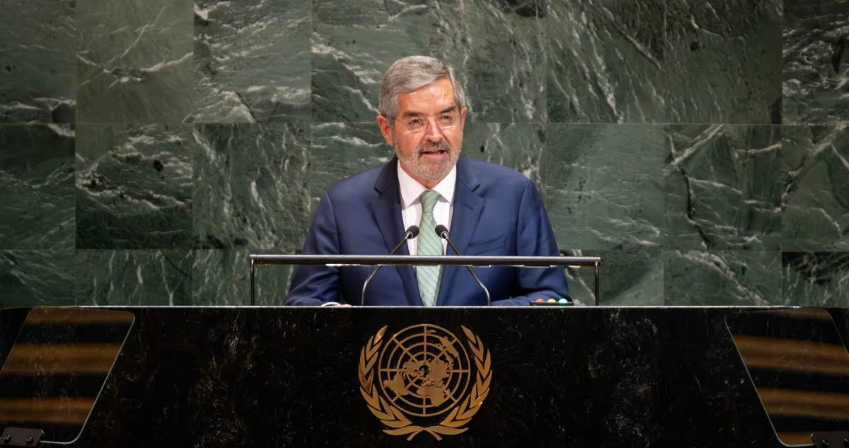 Juan Ramón De la Fuente pide no criminalizar a migrantes ante el pleno de la ONU