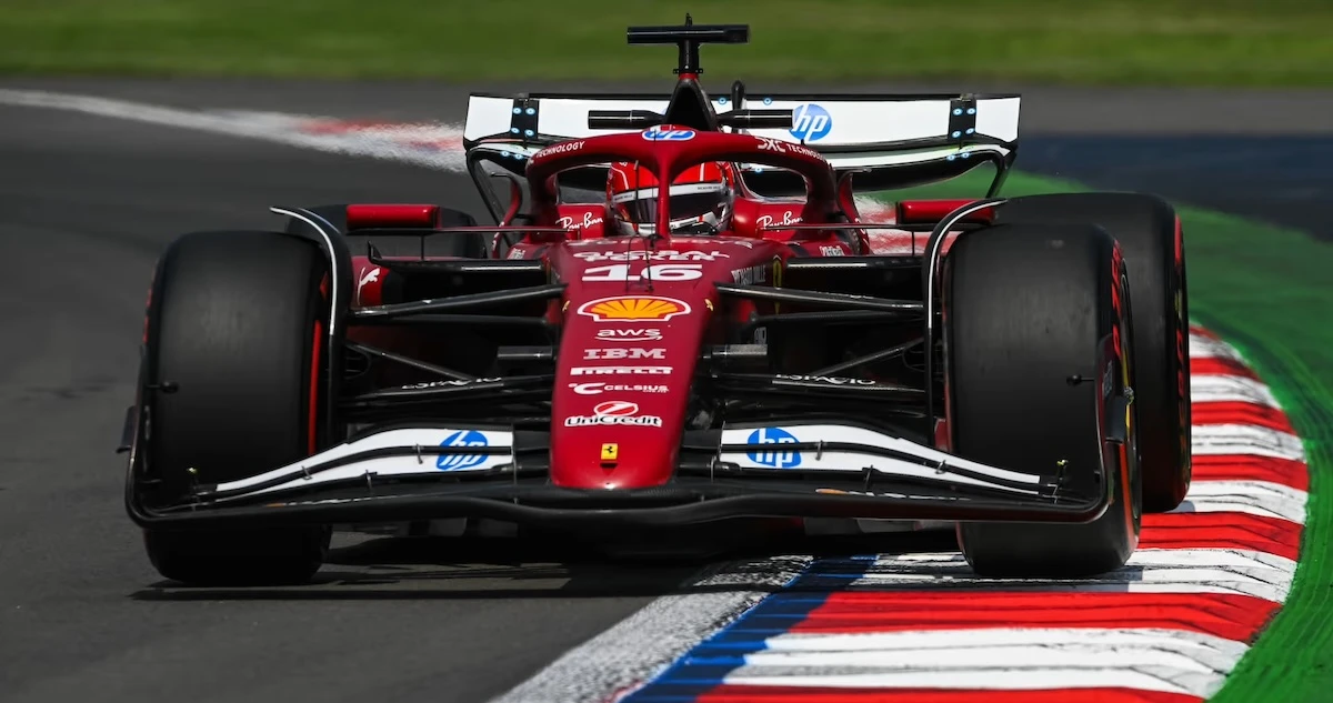 Leclerc domina primera práctica del GP de México; Pato O'Ward termina en el lugar 13