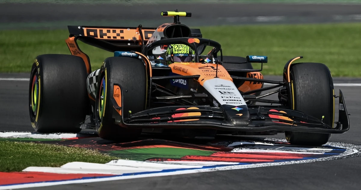 Lando Norris y McLaren se llevan la tercera práctica del Gran Premio de México