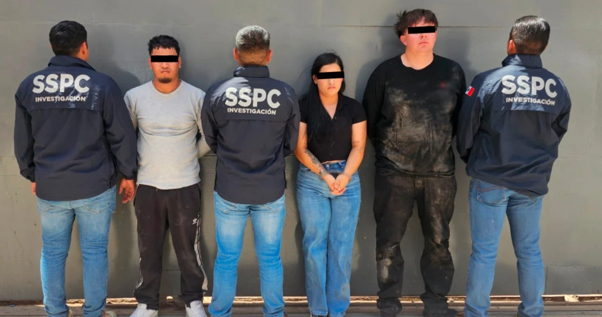 SSPC detiene a tres por tráfico de fentanilo en Chihuahua; uno era buscado en EU