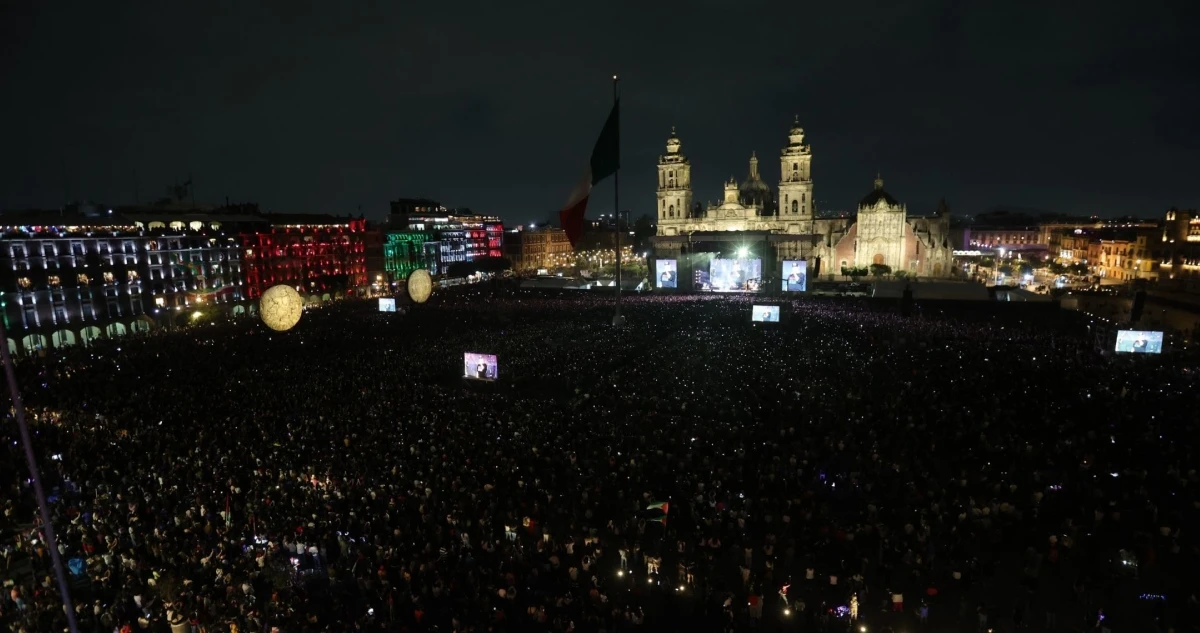 FOTOS ¬ Residente transforma el Zócalo en un escenario de fiesta, lucha y resistencia