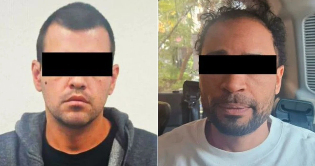Anthony “N” y Pablo “N”, buscados por conspiración criminal en EU, caen en la CdMx